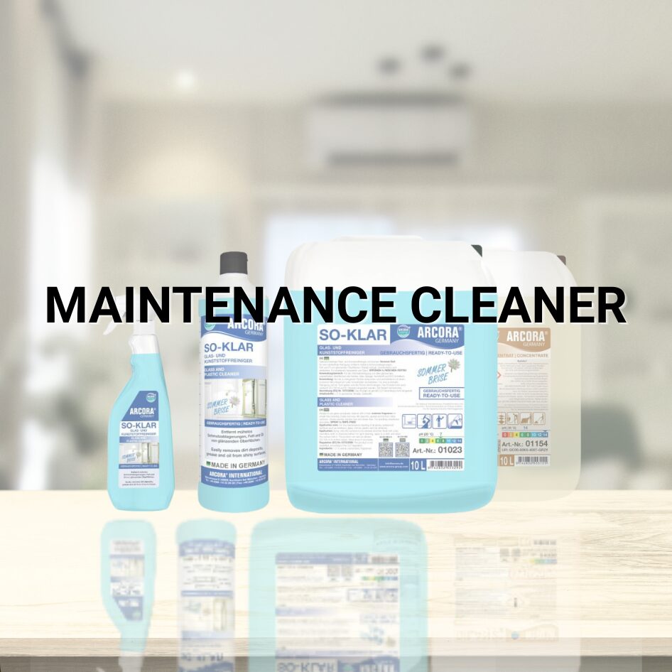 MAINTENANCE CLEANER