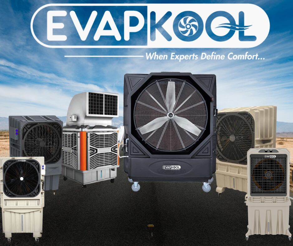 Evapkool Commercial and Industrial Air Coolers: 