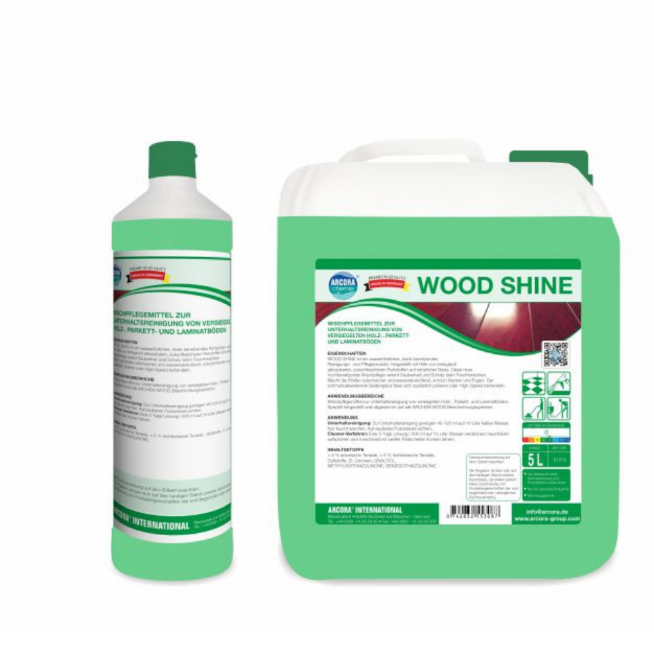 Routine care for wood floors